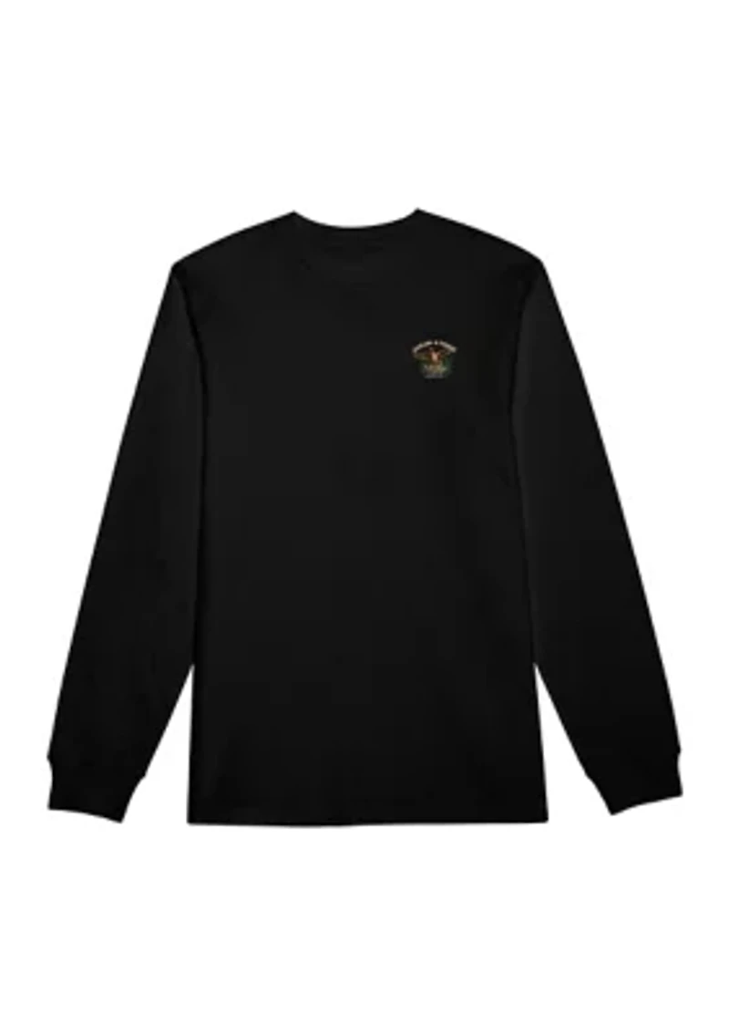 Long Sleeve Duck Splash Graphic T-Shirt