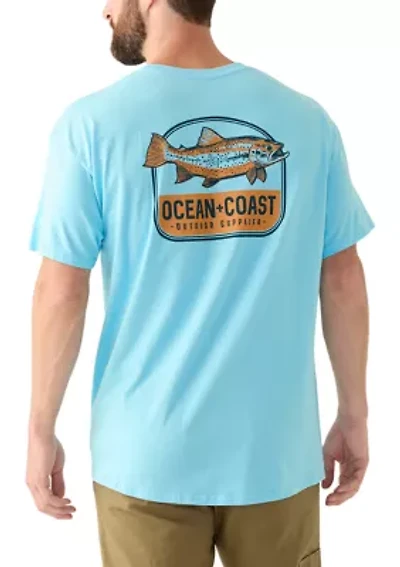 Short Sleeve Freckles Graphic T-Shirt