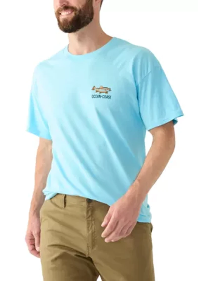 Short Sleeve Freckles Graphic T-Shirt