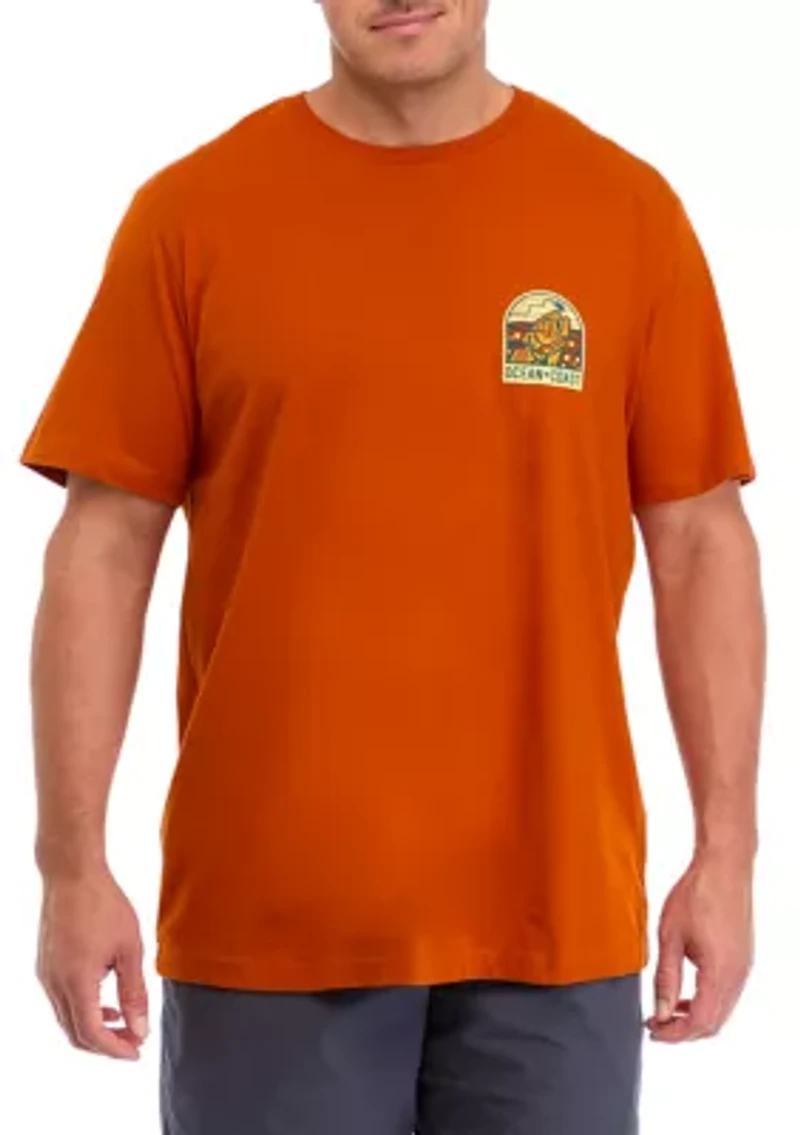 Big & Tall Short Sleeve Pez Fish Graphic T-Shirt