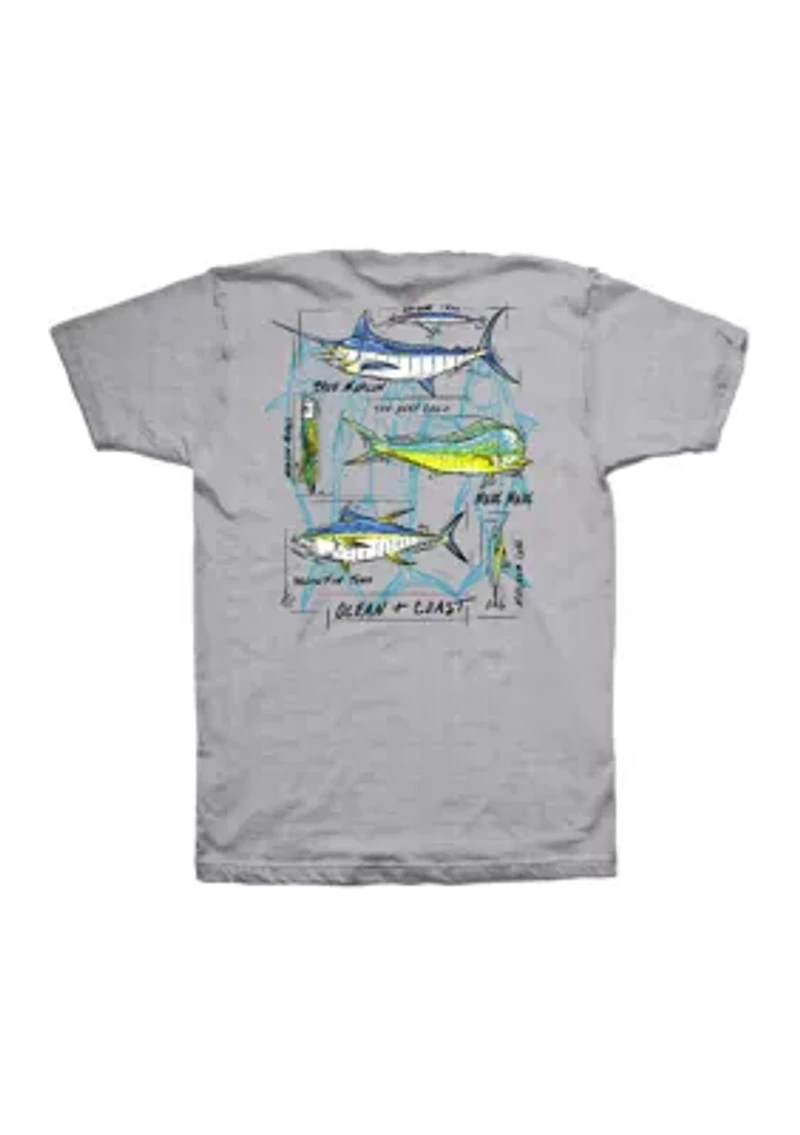 Short Sleeve Deep Calls Graphic T-Shirt
