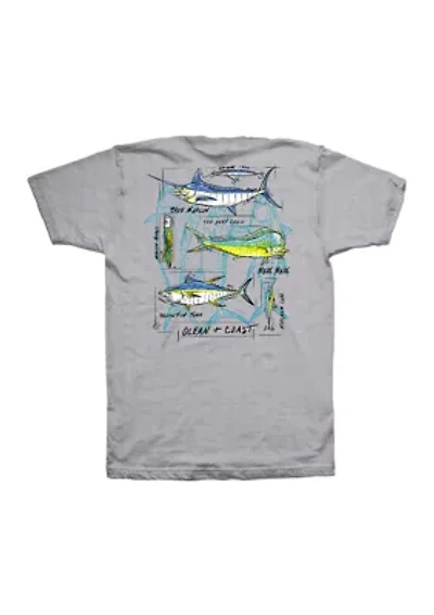 Short Sleeve Deep Calls Graphic T-Shirt