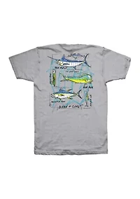Short Sleeve Deep Calls Graphic T-Shirt