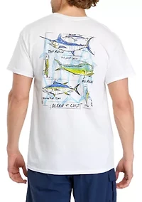 Short Sleeve Deep Calls Graphic T-Shirt
