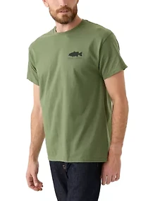 Short Sleeve Tackle Box Graphic T-Shirt