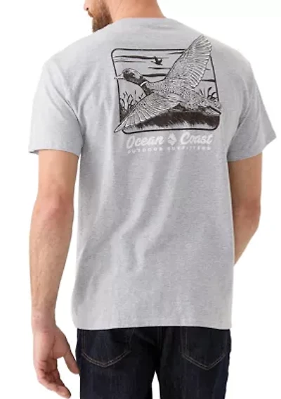 Short Sleeve Mallard Graphic T-Shirt