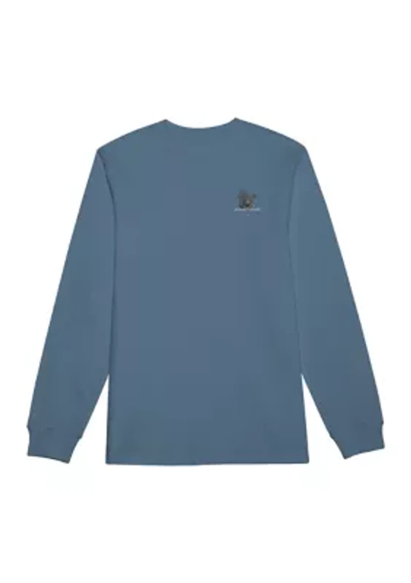 Hunting Dog Long Sleeve Graphic T-Shirt