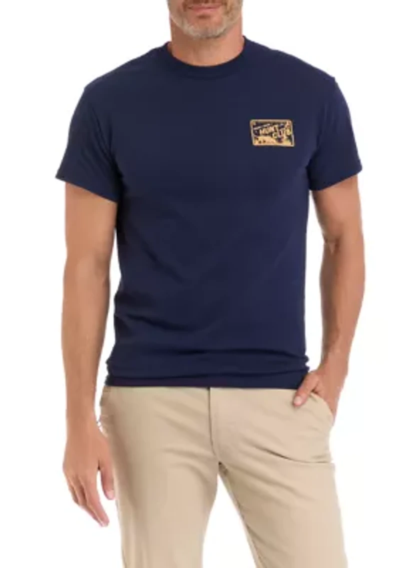 Short Sleeve Hunt Club Graphic T-Shirt