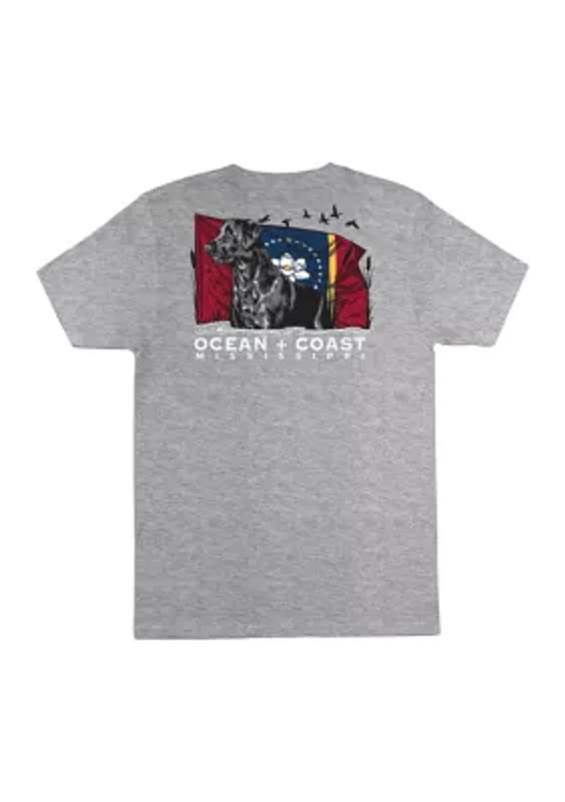 Mississippi Dog Graphic T-Shirt