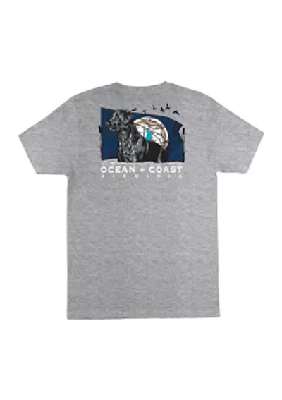 Virgina Dog Graphic T-Shirt