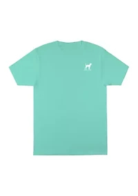 Fishing Hound Graphic T-Shirt