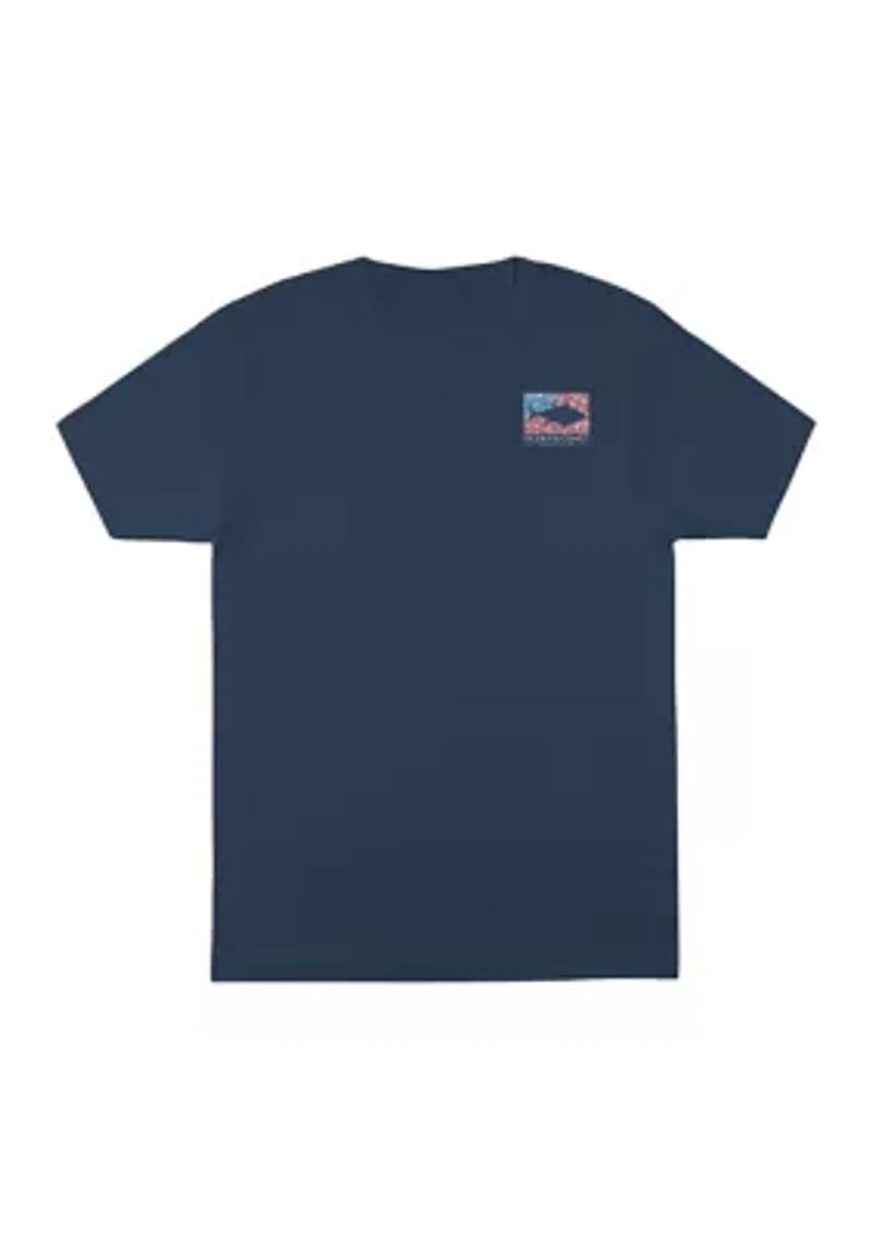 Maverick Americana Fishing Knit Graphic T-Shirt