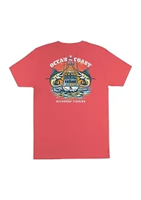 Voyage Graphic Knit T-Shirt