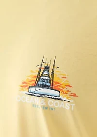 Big & Tall Short Sleeve Fish Graphic T-Shirt