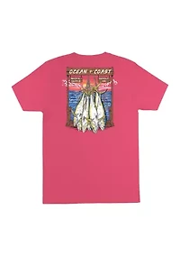 Short Sleeve Bait Tackle Graphic T-Shirt