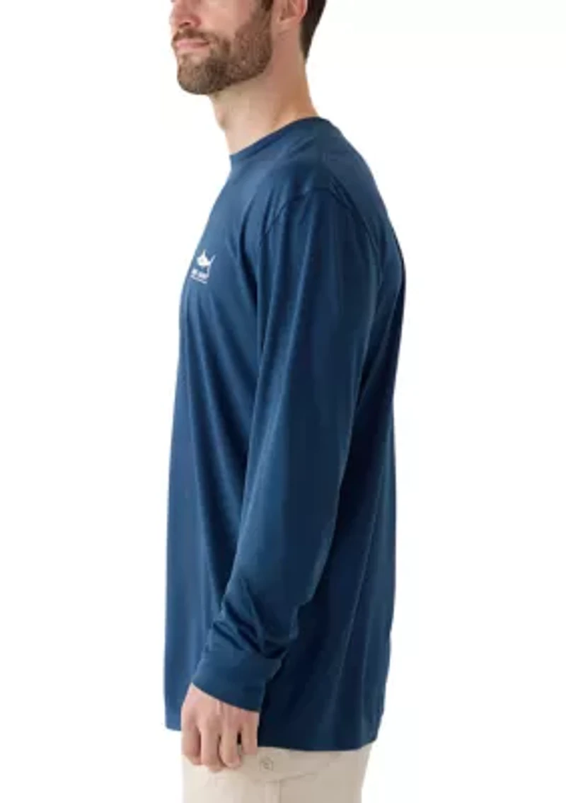 Men's Flinching Long Sleeve Graphic Shirt