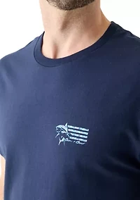 Fish Flag Graphic T-Shirt