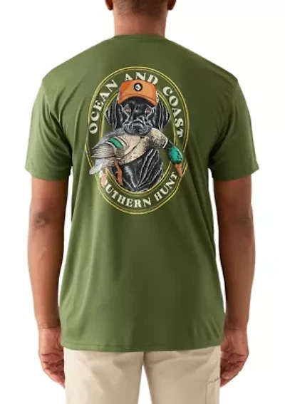 Men's Hunting Dog Short Sleeve Graphic T-Shirt