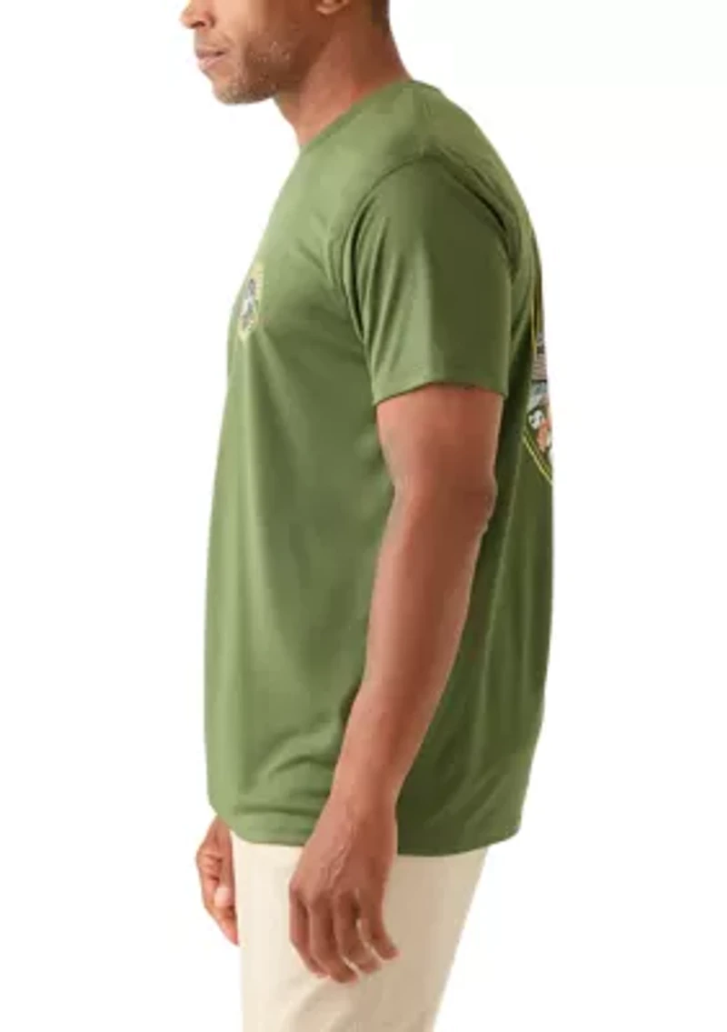 Men's Hunting Dog Short Sleeve Graphic T-Shirt