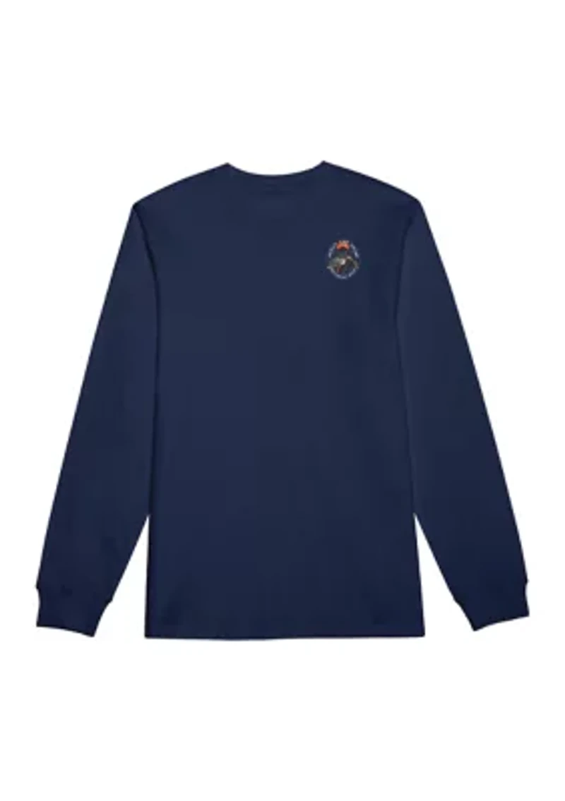 Long Sleeve Backup Graphic T-Shirt