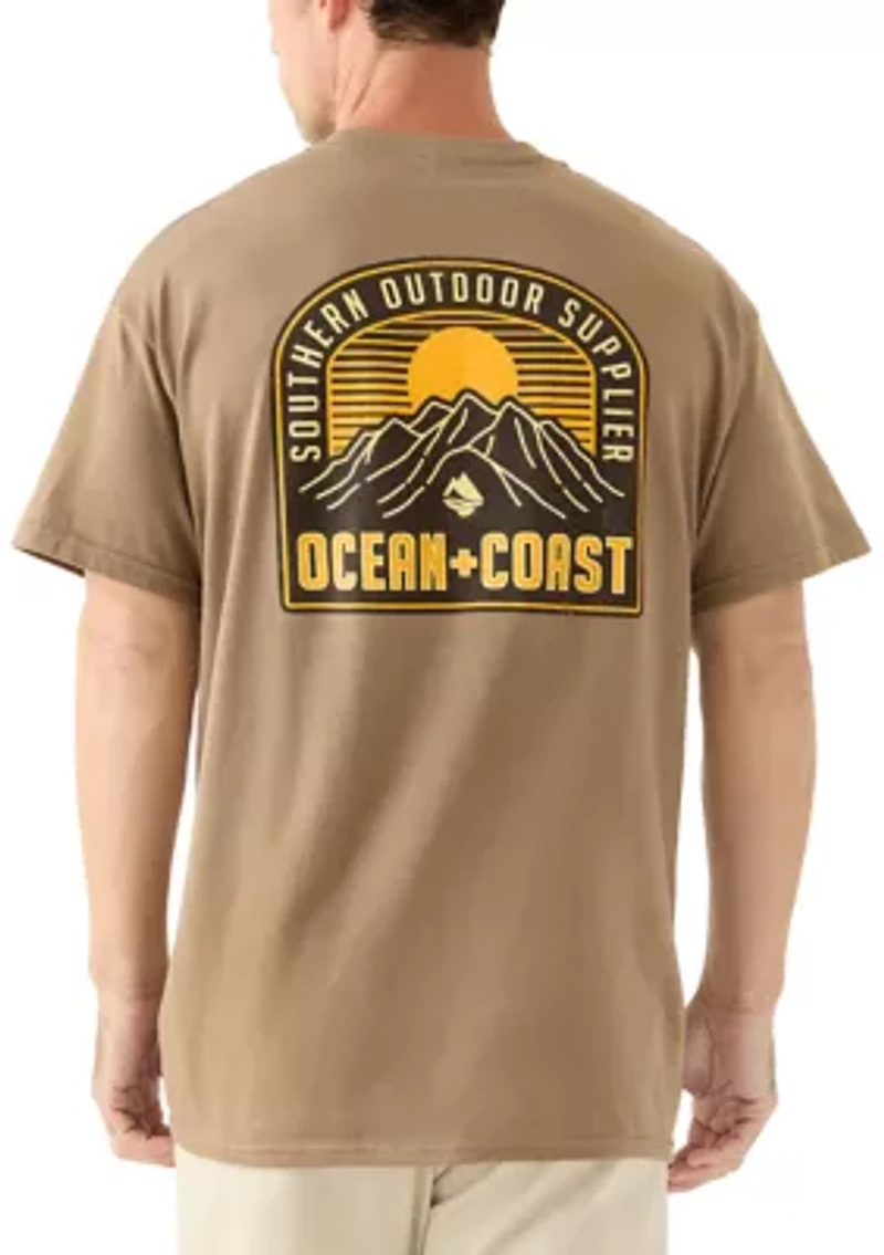 Men's Short Sleeve Rising Graphic T-Shirt