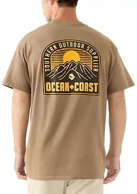 Men's Short Sleeve Rising Graphic T-Shirt