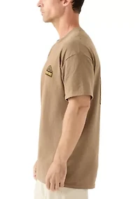 Men's Short Sleeve Rising Graphic T-Shirt