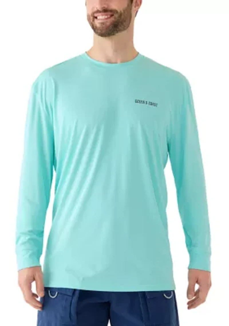 Men's Vibes Long Sleeve Graphic Shirt