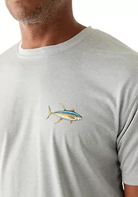 Men's Fish Short Sleeve Graphic T-Shirt