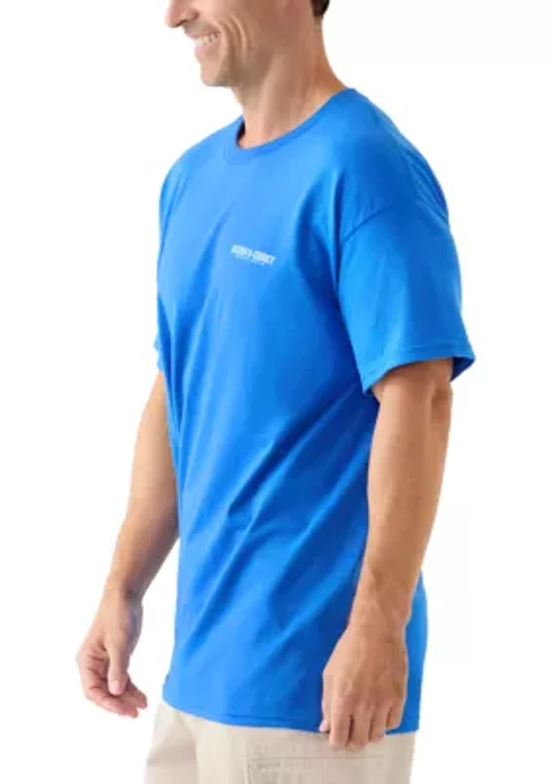 Men's Panels Graphic Short Sleeve T-Shirt