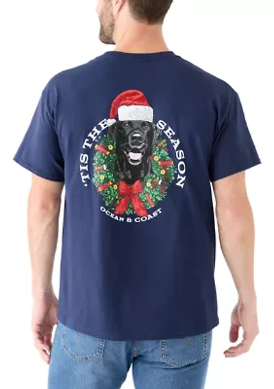 Men's Short Sleeve Tis the Season Graphic T-Shirt