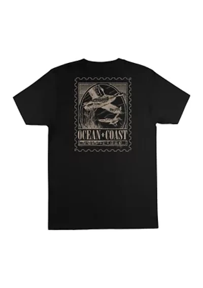 Long Sleeve Duck Camp Graphic T-Shirt