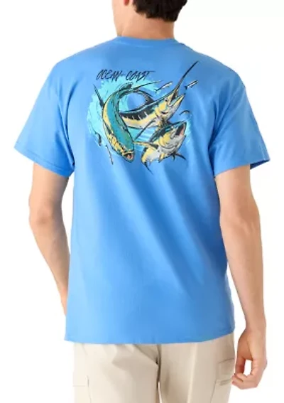 Men's Short Sleeve Graphic Grand Slam T-Shirt