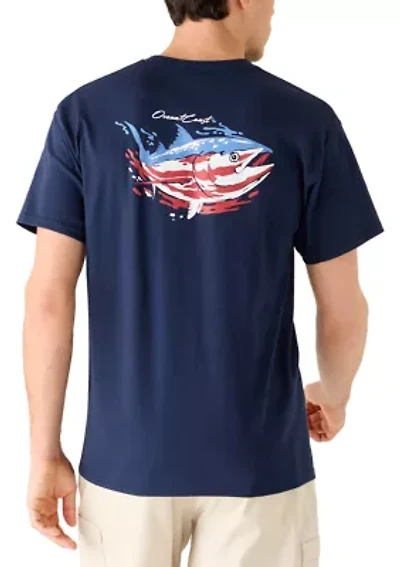Men's Short Sleeve American Tuna T-Shirt