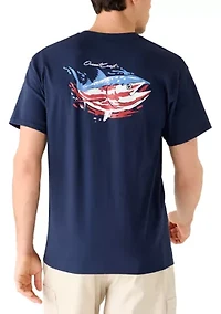 Men's Short Sleeve American Tuna T-Shirt