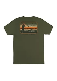 Short Sleeve Boom Graphic T-Shirt