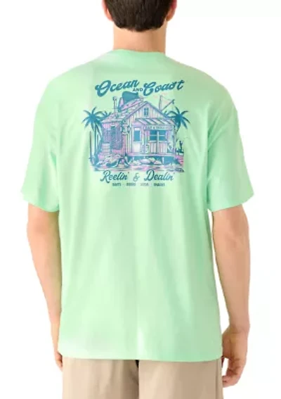 Men's Short Sleeve Reelin Dealin Graphic T-Shirt