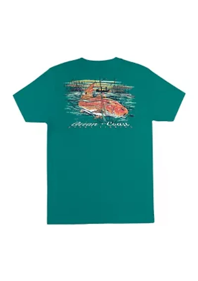Men's Short Sleeve Redfish T-Shirt