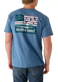 Men's Duck Flag Graphic T-Shirt