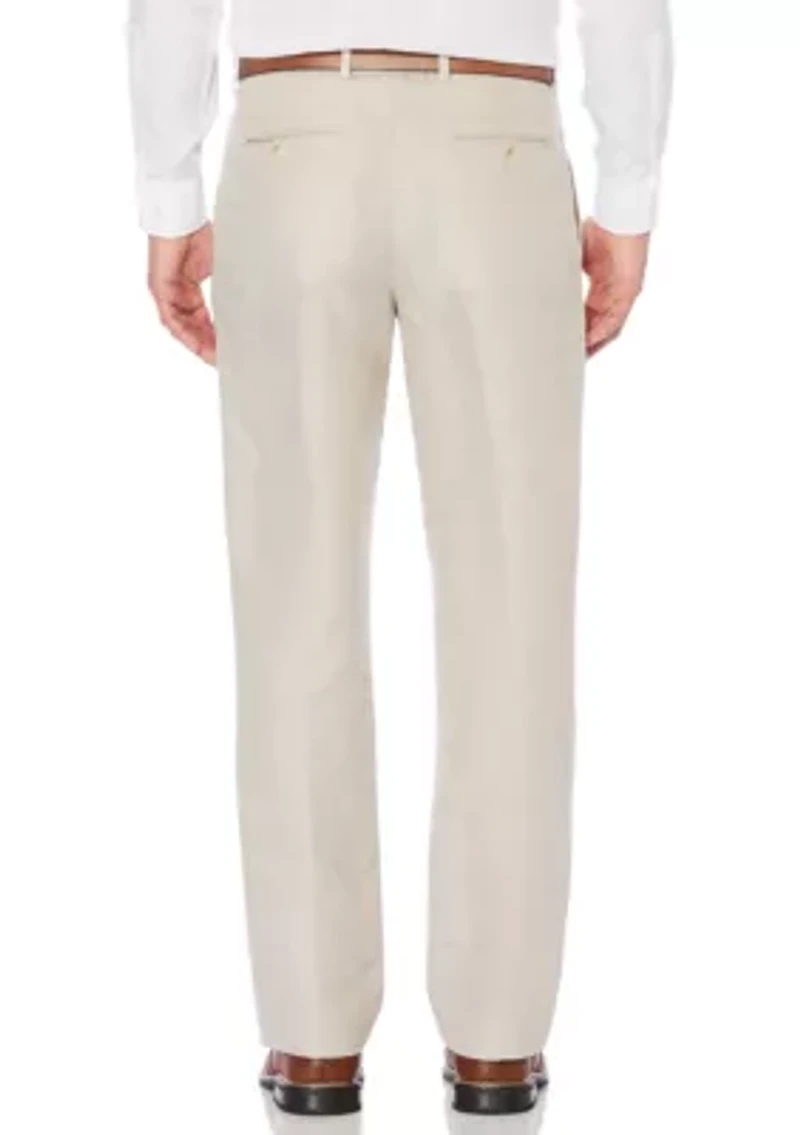 Linen Cotton Herringbone Pant