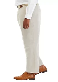 Big & Tall Linen Suit Pants