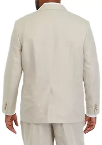 Big & Tall Linen Suit Jacket