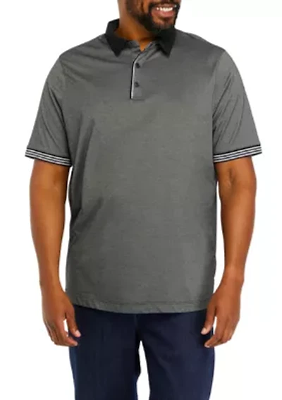 Big & Tall Short Sleeve Solid Polo Shirt