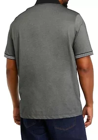 Big & Tall Short Sleeve Solid Polo Shirt