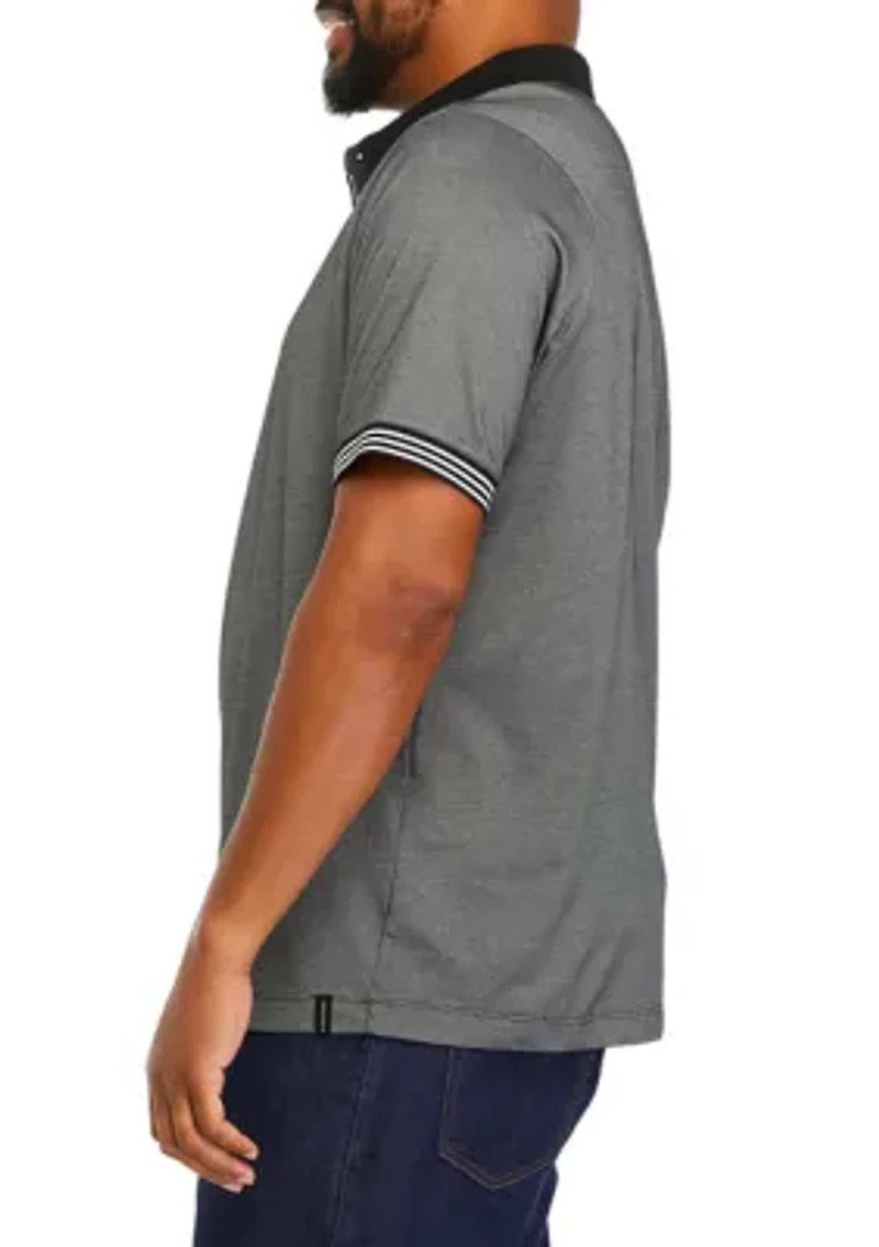 Big & Tall Short Sleeve Solid Polo Shirt