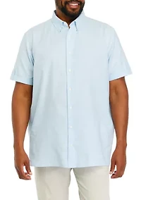 Big & Tall Dobby Textured Shirt