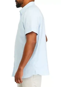 Big & Tall Dobby Textured Shirt