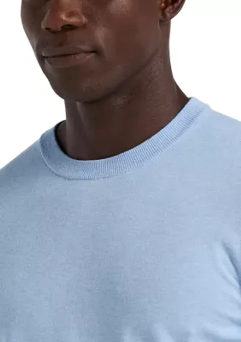 Men's Long Sleeve Tech Crew Neck Sweater