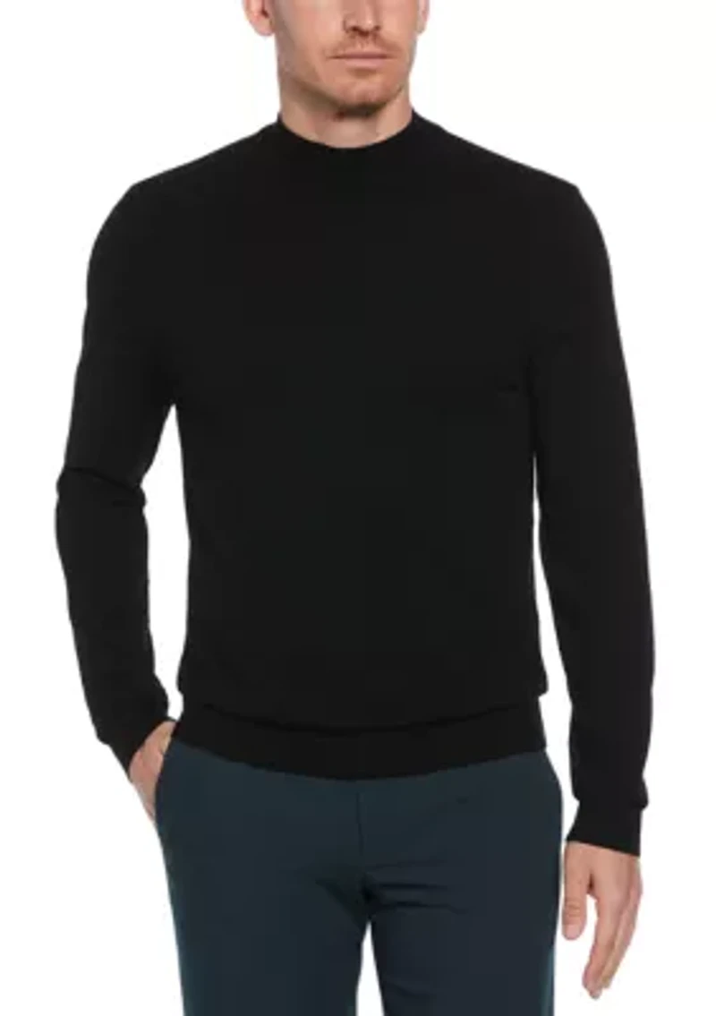 Men's Mock Neck Sweater