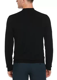 Men's Mock Neck Sweater
